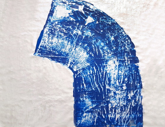 Image 1 of Jürgen Angeler - Blauw Zilver Stijl