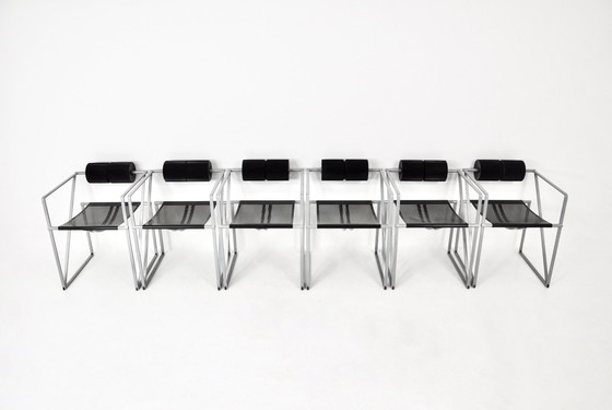 Image 1 of Stoelen "Seconda 602" van Mario Botta voor Alias, 1980S, set van 6