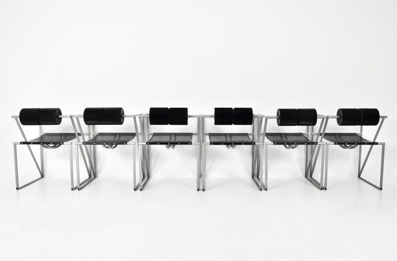 Image 1 of Stoelen "Seconda 602" van Mario Botta voor Alias, 1980S, set van 6