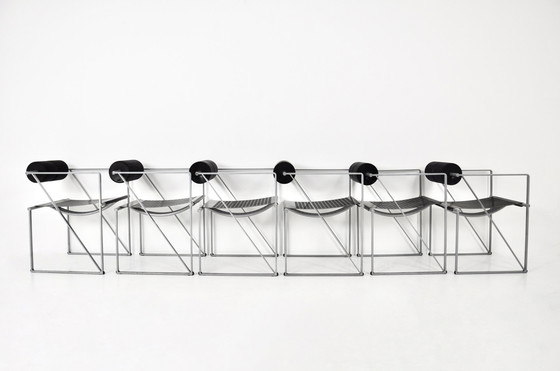 Image 1 of Stoelen "Seconda 602" van Mario Botta voor Alias, 1980S, set van 6