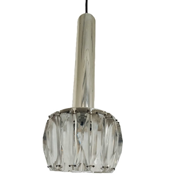 Image 1 of Vintage kristallen hanglamp