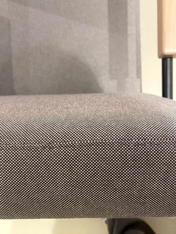 Image 1 of Fest - Maandag Fauteuil Met Armleuning - Zwart Frame - Natural Armen