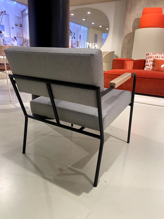 Image 1 of Fest - Maandag Fauteuil Met Armleuning - Zwart Frame - Natural Armen