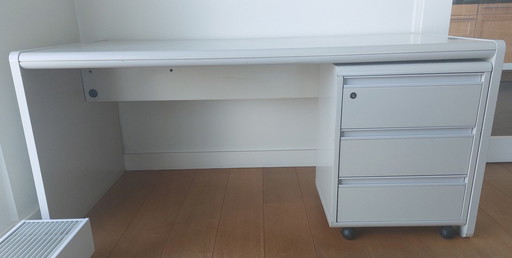 Vintage Bureau Met Ladeblok