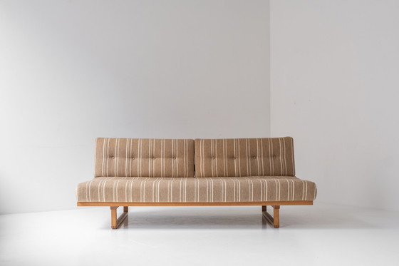 Image 1 of Zeldzame sofa of daybed 'Model No 4311' ontworpen door Børge Mogensen voor Fredericia Stolefabrik, Denemarken 1950.