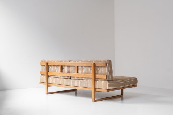 Image 1 of Zeldzame sofa of daybed 'Model No 4311' ontworpen door Børge Mogensen voor Fredericia Stolefabrik, Denemarken 1950.