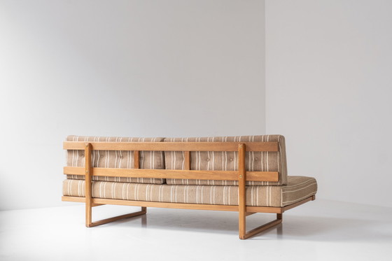 Image 1 of Zeldzame sofa of daybed 'Model No 4311' ontworpen door Børge Mogensen voor Fredericia Stolefabrik, Denemarken 1950.