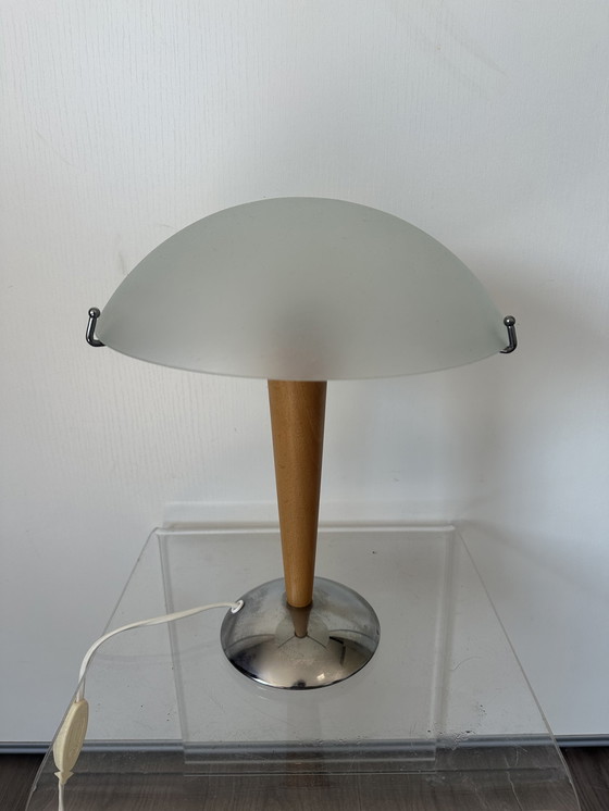 Image 1 of Vintage Ikea Mushroom Lamp Kvintol Tafellamp 