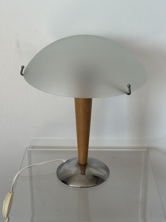 Image 1 of Vintage Ikea Mushroom Lamp Kvintol Tafellamp 