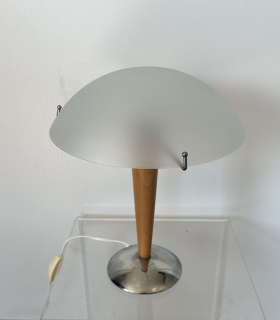 Image 1 of Vintage Ikea Mushroom Lamp Kvintol Tafellamp 