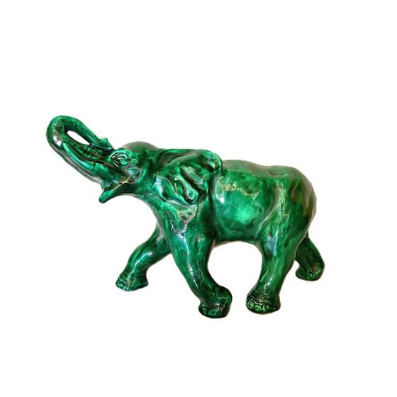 Image 1 of Frans Art Deco beeld van een Olifant, jaren 20/30