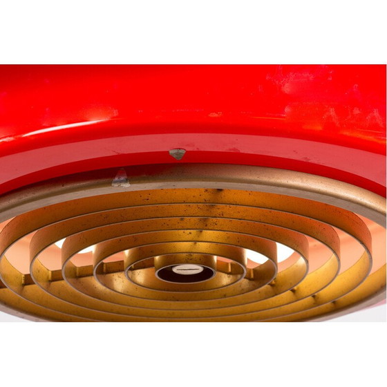 Image 1 of Vintage Orion hanglamp in glas en messing van Schwarz en Staff Leuchten voor Staff Leuchten, Duitsland 1965