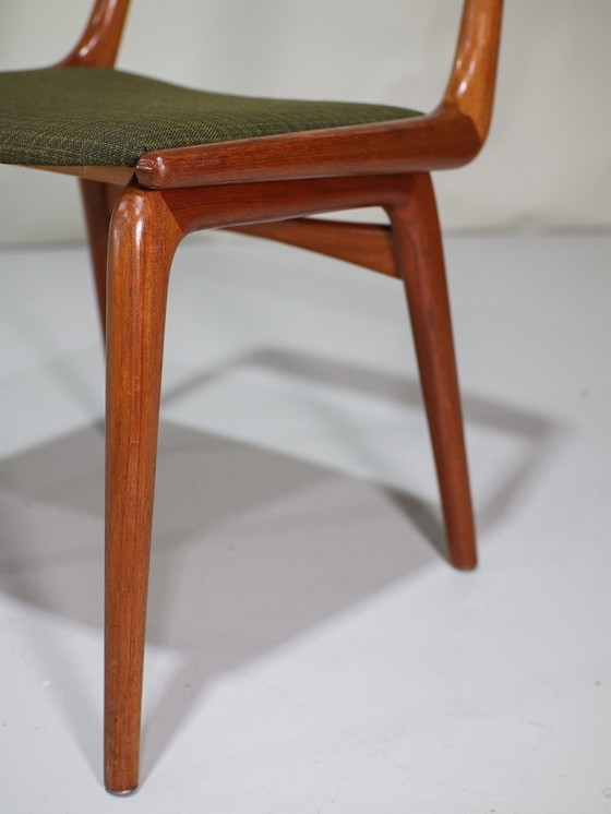 Image 1 of 6X Eetkamerstoelen Boomerang 370 Alfred Christensen Deens