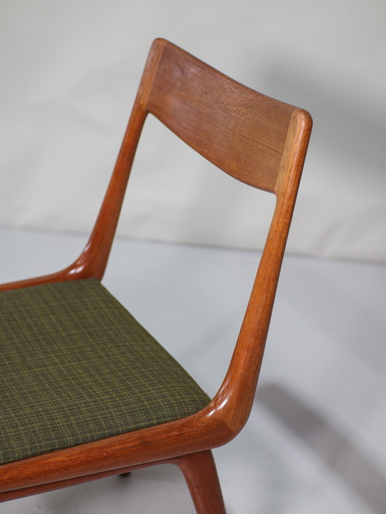 Image 1 of 6X Eetkamerstoelen Boomerang 370 Alfred Christensen Deens