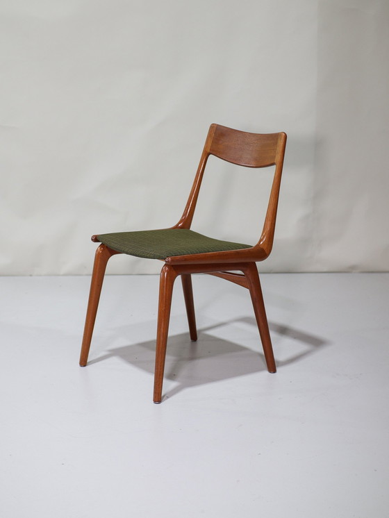 Image 1 of 6X Eetkamerstoelen Boomerang 370 Alfred Christensen Deens