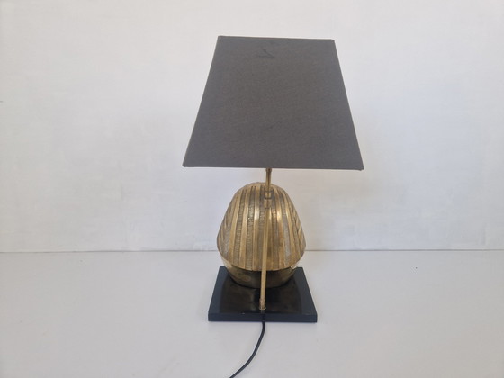 Image 1 of Hollywood Regency Pharaoh Lamp