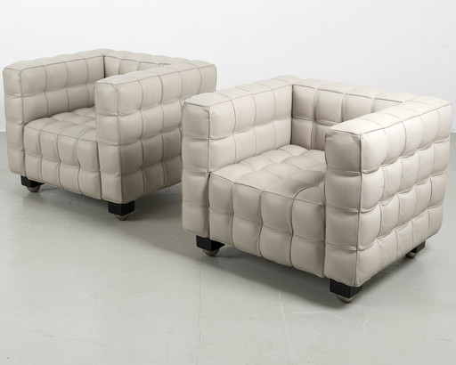 2x Josef Hoffmann fauteuil