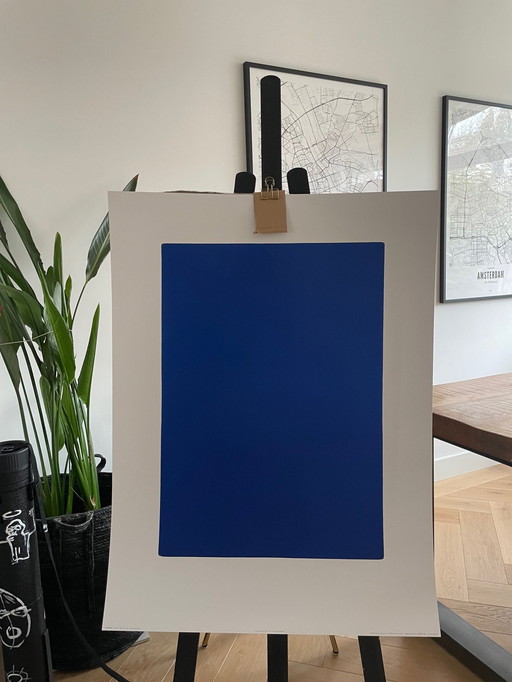 Yves Klein (1928-1962), Californië, (Ikb 73), 1961, Copyright The Estate Of Yves Klein/Vg Bildkunst, Bonn 2019 , Gedrukt in Dui