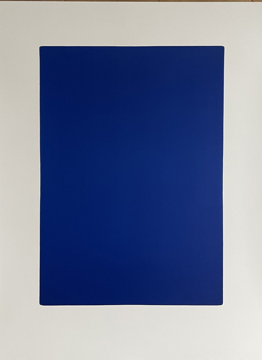 Yves Klein (1928-1962), Californië, (Ikb 73), 1961, Copyright The Estate Of Yves Klein/Vg Bildkunst, Bonn 2019 , Gedrukt in Dui