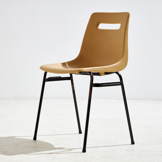 Image 1 of Set van 4 vintage Grosfillex stoelen van metaal en kunststof, 1960