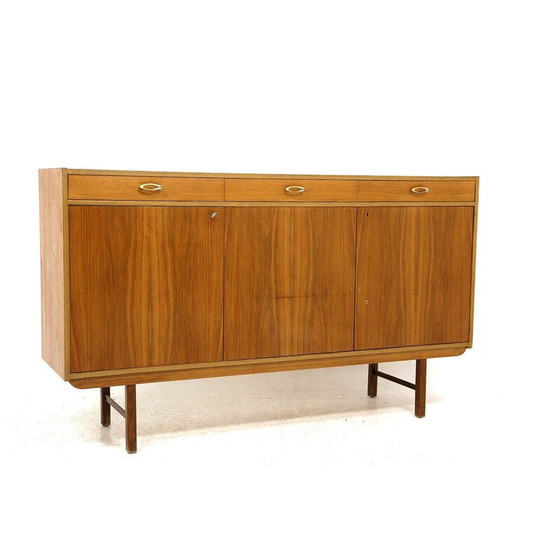 Image 1 of Vintage teakhouten dressoir, Zweden 1960