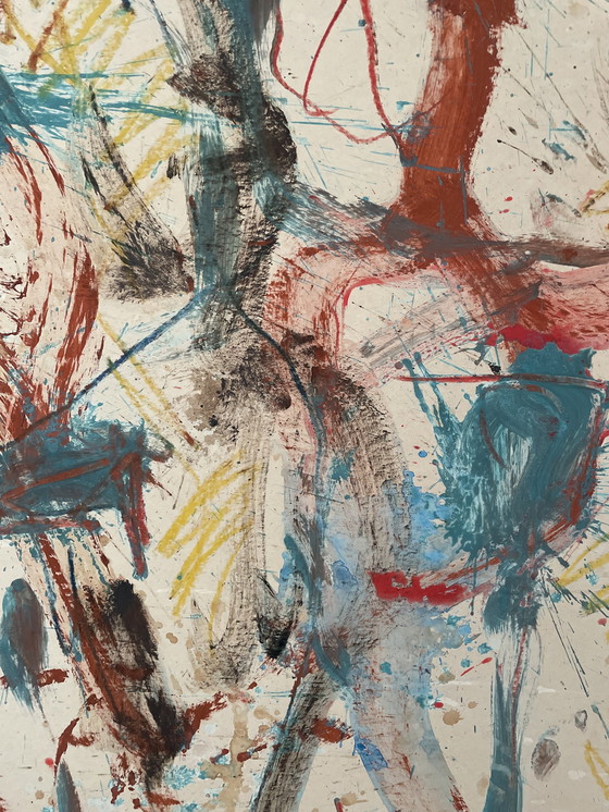 Image 1 of Anton Heijboer - 170 X 160 Cm Schilderij