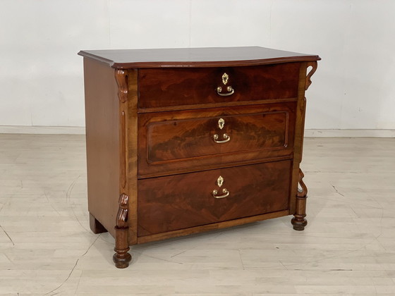 Image 1 of Antieke ladekast dressoir ijdelheid vintage kast 1920