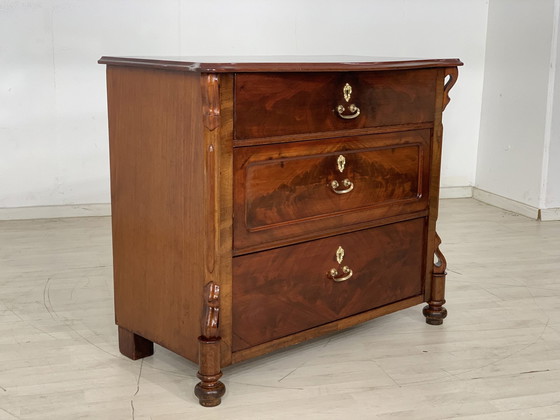 Image 1 of Antieke ladekast dressoir ijdelheid vintage kast 1920