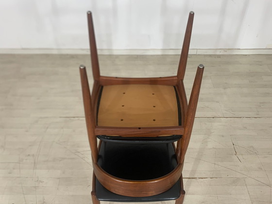 Image 1 of Johannes andersen stoelen teak eetkamerstoelen vintage