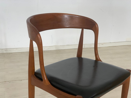 Image 1 of Johannes andersen stoelen teak eetkamerstoelen vintage