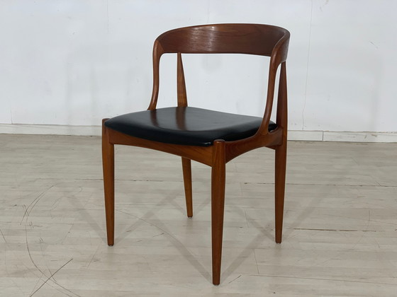 Image 1 of Johannes andersen stoelen teak eetkamerstoelen vintage