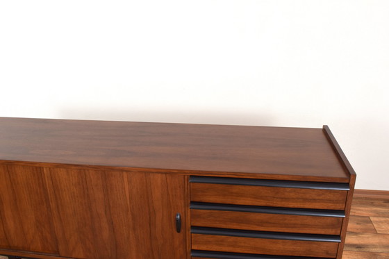 Image 1 of Mid Century Walnut Dressoir Door R. Hałas, 1960S.