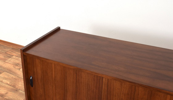 Image 1 of Mid Century Walnut Dressoir Door R. Hałas, 1960S.