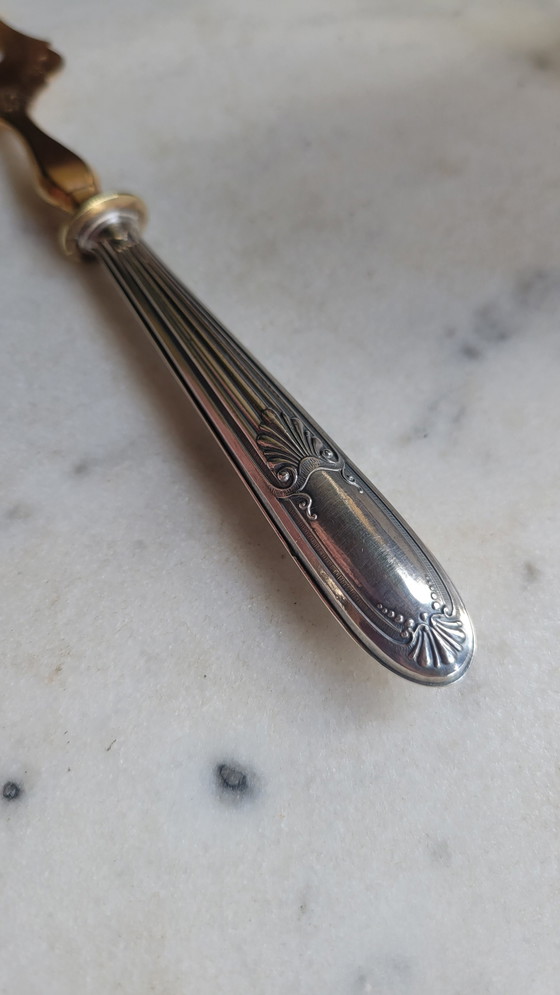 Image 1 of Antiek zilver en verguld Mignardstel