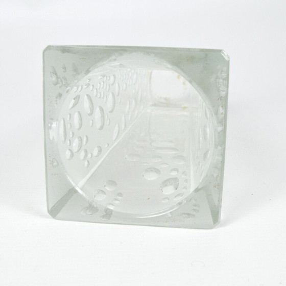 Image 1 of Vintage glazen vaas Polen 1970