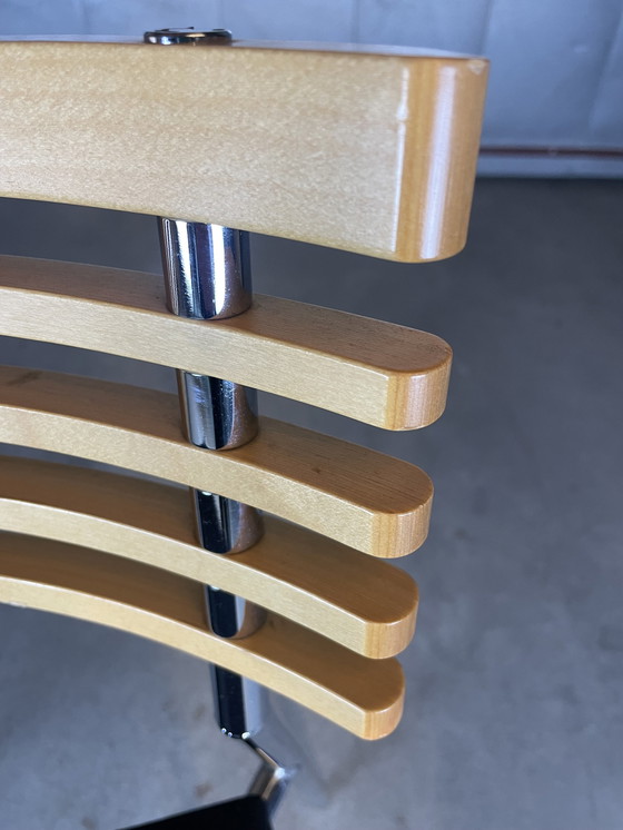 Image 1 of 4X Radius Chair By Thore Lassen & Soren Nielsen For Randers & Radius