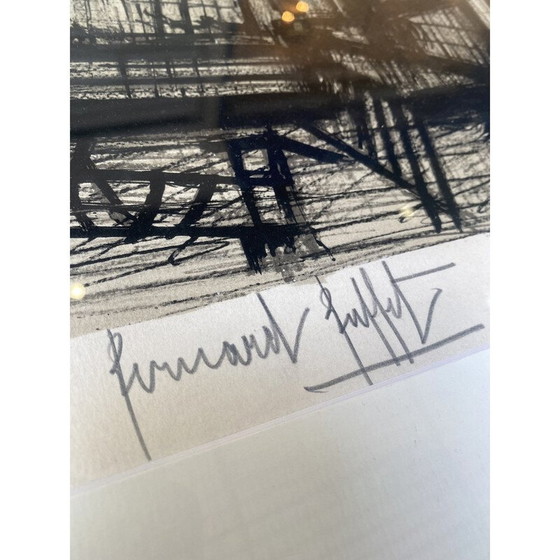 Image 1 of Vintage litho "In de bergen" door Bernard Buffet, 1990