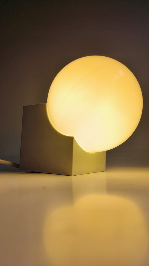 Vintage Minimalistische Philips Kubo Lamp
