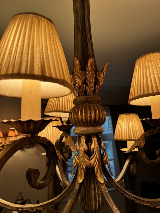 Image 1 of Kroonluchter 6-Armig  9-Lamps Fine Art Lamps