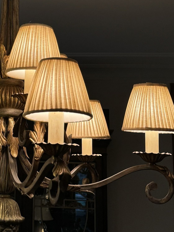 Image 1 of Kroonluchter 6-Armig  9-Lamps Fine Art Lamps