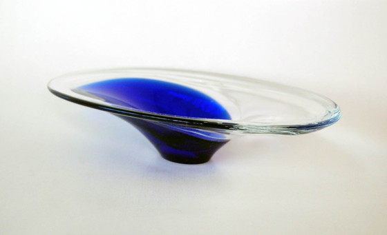 Image 1 of Ovale schaal van Kristal | Svoboda Glas