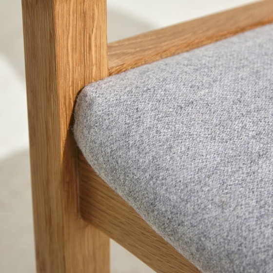 Image 1 of Vintage eikenhouten fauteuil van Hans J. Wegner voor Getama, jaren 1960