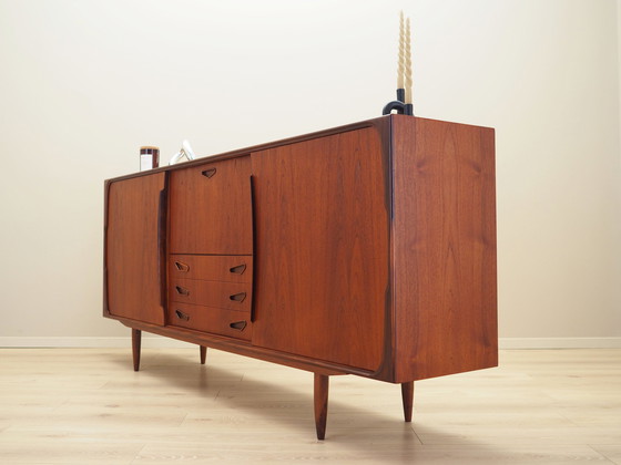 Image 1 of Teakhouten dressoir, Deens ontwerp, 1970S, Productie: Denemarken