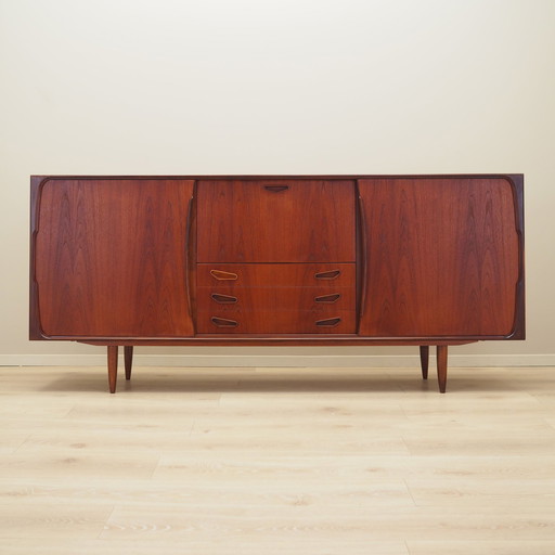 Teakhouten dressoir, Deens ontwerp, 1970S, Productie: Denemarken