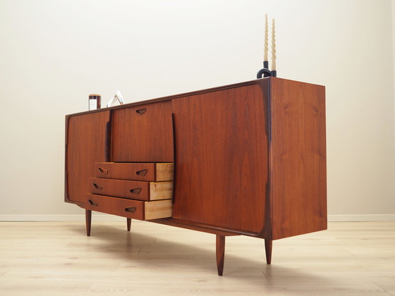 Image 1 of Teakhouten dressoir, Deens ontwerp, 1970S, Productie: Denemarken