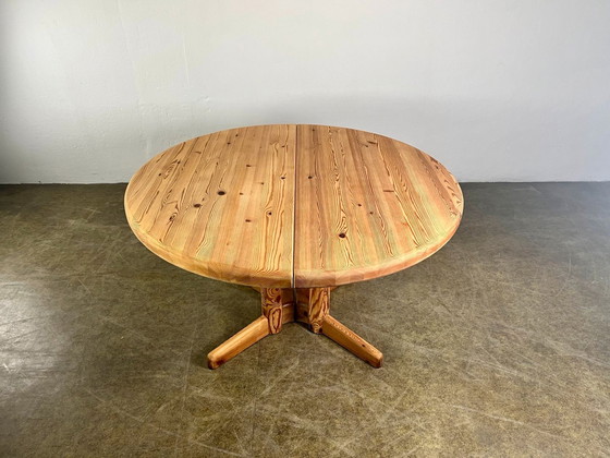 Image 1 of Rainer Daumiller eettafel uitschuifbaar grenen Mid Century