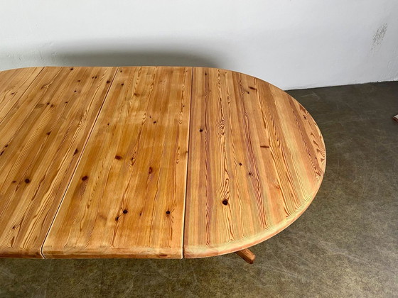 Image 1 of Rainer Daumiller eettafel uitschuifbaar grenen Mid Century