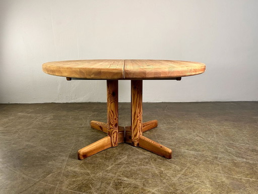 Rainer Daumiller eettafel uitschuifbaar grenen Mid Century