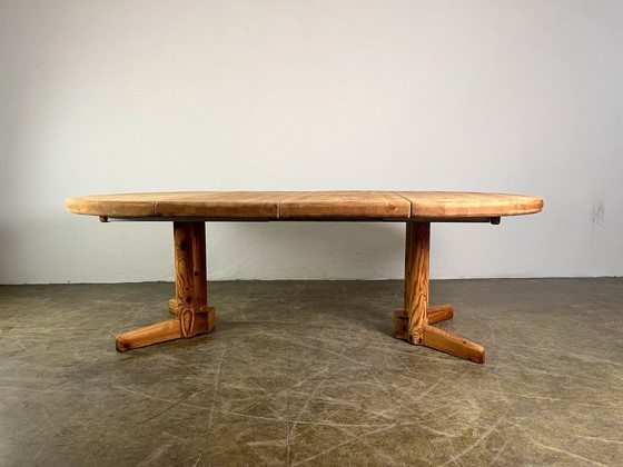 Image 1 of Rainer Daumiller eettafel uitschuifbaar grenen Mid Century