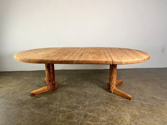 Image 1 of Rainer Daumiller eettafel uitschuifbaar grenen Mid Century